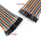 40PIN Dupont Line Male to Male + Female to Male and Female to Female Jumper Dupont Wire Cable for arduino project DIY KIT