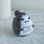 New Knitted Positive Turtle Doll Handmade Emotional Support Positive Crochet Sea Turtles Gifts for Christmas New Year Birthday