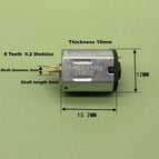 1PC FF-N20 Mini 12mm*10mm Electric Motor DC 3V 3.7V 4.2V 5V 18460RPM High Speed Carbon Brush Micro Motor DIY Toy Car Boat Model