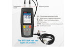 WT130A Ultrasonic Thickness Gauge Meter Digital Width Measuring Instruments 1.00-300.0mm High Precision Thick Gauge