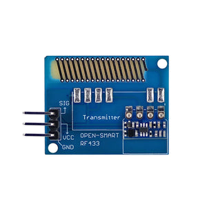 Long Range 433MHz RF Wireless Transmitter with Antenna Large Power 433 MHz Transmitter Module LORA for Arduino