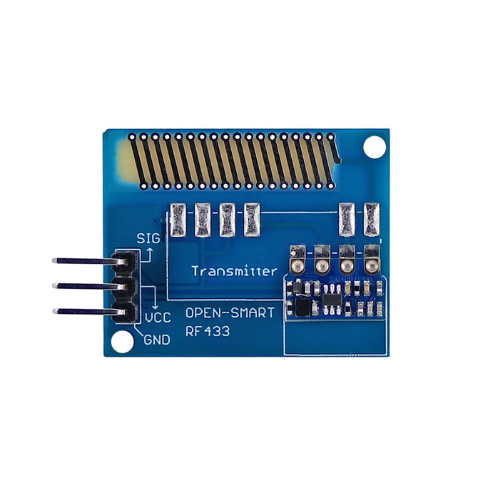 Long Range 433MHz RF Wireless Transmitter with Antenna Large Power 433 MHz Transmitter Module LORA for Arduino