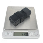 IEC 320 C19 to C14 AC Power Adapter Plug, Connect C20 To C13 Power Male To Female Converter 10A 250V Black