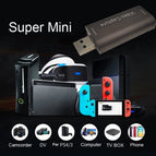USB 2.0 4K 1080P HDMI-Compatible USB 3.0 Video Capture Card Game Recording Box for Youtube OBS Live Streaming Broadcast Computer