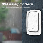 Sixwgh Tuya WiFi Outdoor Wireless Self Generating Doorbell 433MHz Waterproof Doorbell 38 Smart Life Ringtones