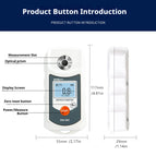 SWEVY SW36C LCD Digital Refractometer Brix Meter Fruit Juice Beverage ATC Sugar Content Measuring Instrument 0-36% Saccharometer