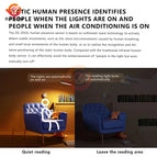 ZigBee 3.0/Tuya Wifi Human Presence Sensor 5V MMwave 24G Radar With Siren Alarm Motion Lux Detection Smart Life Home Automation