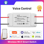 DIY Smart Wireless Remote Switch Smart Home Automation Remote Control Switch Relay Smart Life/Tuya eWelink for Alexa Google Home