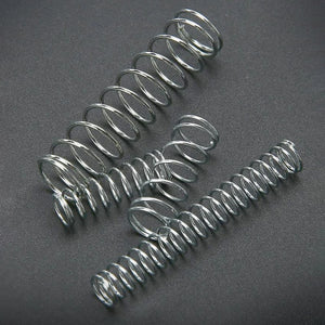210PCS Metal Tension and Compression Springs Kit with Assorted Sizes in Storage Box for Various Equipment Maintenance Tasks