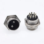 5/8" Male socket GX16   Circular Connector  2Pin3pin4pin 5pin6pin7pin8pin9pin10pin Diameter 16mm L73 RS765 DF16 M16