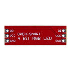 OPEN-SMART 4 Bit RGB LED 4 Digit Module Neo Pixel WS2812 5050 Full-color RGB LED Lamp Cascadable for Arduino