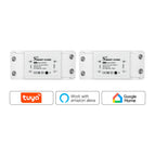 DIY Smart Wireless Remote Switch Smart Home Automation Remote Control Switch Relay Smart Life/Tuya eWelink for Alexa Google Home