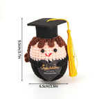 Crochet Decoration Desk Accessorie Cartoon Crochet Ornament Office Accessorie Christmas Halloween Party Guests Gifts