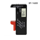 BT-168 AA/AAA/C/D/9V/1.5V batteries Universal Button Cell Battery Colour Coded Meter Indicate Volt Tester Checker BT168 Power