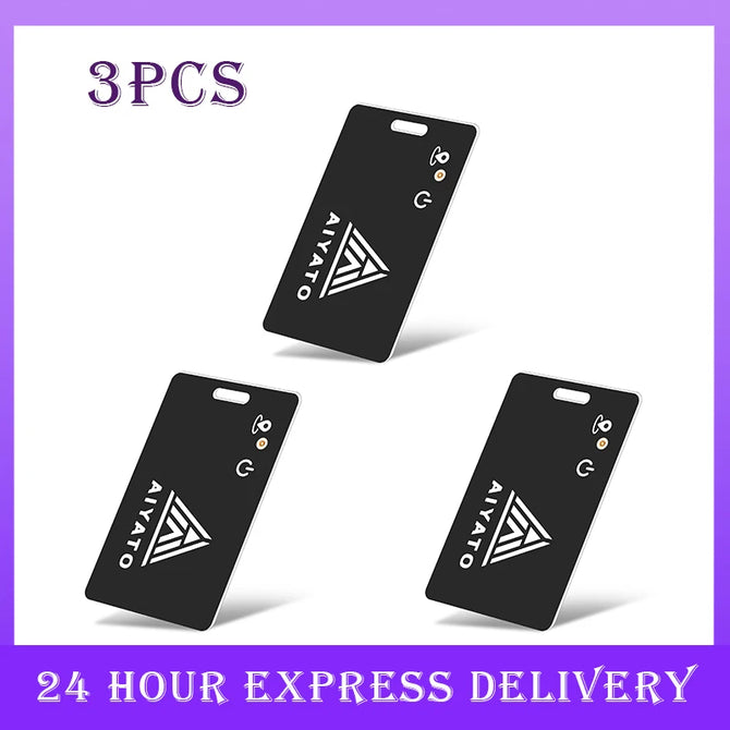 GPS Tag For Children/Elder Smart Air Tag Card Pet Tracker Smart Bluetooth Tag Car Lost Tracker For Apple Find My APP IOS System