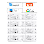 DIY Smart Wireless Remote Switch Smart Home Automation Remote Control Switch Relay Smart Life/Tuya eWelink for Alexa Google Home
