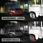 6MP TUYA IP Camera Auto Tracking 5G/2.4G WiFi Video Surveillance Camera Outdoor Indoor IP66 Security Protection Smart Life APP