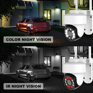 6MP TUYA IP Camera Auto Tracking 5G/2.4G WiFi Video Surveillance Camera Outdoor Indoor IP66 Security Protection Smart Life APP