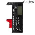 BT-168 AA/AAA/C/D/9V/1.5V batteries Universal Button Cell Battery Colour Coded Meter Indicate Volt Tester Checker BT168 Power