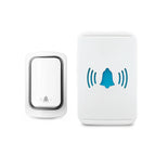 Sixwgh Tuya WiFi Outdoor Wireless Self Generating Doorbell 433MHz Waterproof Doorbell 38 Smart Life Ringtones