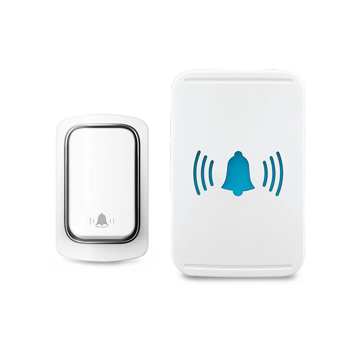 Sixwgh Tuya WiFi Outdoor Wireless Self Generating Doorbell 433MHz Waterproof Doorbell 38 Smart Life Ringtones