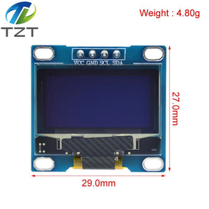 0.96 inch OLED 4PIN 7PIN  IIC Serial White Display Module 128X64 I2C SSD1306 12864 LCD Screen Board  for Arduino