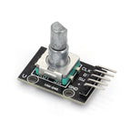 360 Degrees EC11 Rotary Encoder Module For Arduino Brick Sensor Switch Development Board KY-040 With Pins Liludin