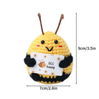 Positive Potato Ornament Desk Accessories Offices Accessories Desktop Decoration Crochet Fruits Vegetables Christmas Gift