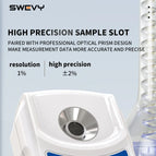 SWEVY Digital Alcohol Refractometer, 0-80%vol Home Brewing Concentration Tester, Baijiu Concentration Meter