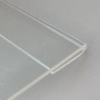 T1.2mm Acrylic Plastic Price Label Card Holders L Shaped Display Stand Sign Paper Promotion on Table