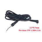 DC Power Cable Cord Connector DC Jack Charger Adapter Plug Power Supply Cable For Samsung HP Dell Sony Toshiba Asus Acer Lenovo