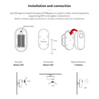 NEW Human Presence Detector Luminance/Distance Detection Smart PIR Motion Sensor Support Home Assistant WiFi Human Motion Sensor