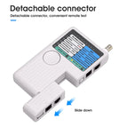 Professional Multi Function Network Cable Tester, RJ45, RJ11, USB, BNC, LAN Cable, Cat5, Cat6, Wire Tester, DIY, 4 in 1