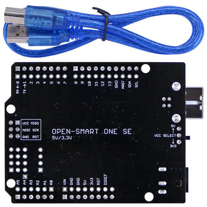 5V / 3.3V OPEN-SMART R3 Board (CH340) ATMEGA328P Chip Development Board with USB Cable Compatible for 328P board