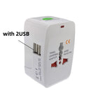 Universal Power Plug Adapter International European EU US AU UK Travel Adapter Electrical AC Charger Converter Socket Outlet