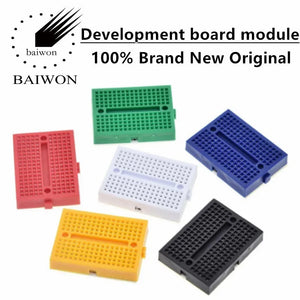 SYB-170 Mini Solderless Prototype Experiment Test Breadboard 170 Tie-points 35*47*8.5mm