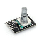 360 Degrees EC11 Rotary Encoder Module For Arduino Brick Sensor Switch Development Board KY-040 With Pins Liludin