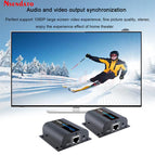 LKV372A 50M HDMI Network Extender Sender Transmitter & Receiver Over RJ45 Cat6/Cat7 Single Transmission For DVD PS3 Projector