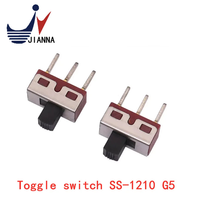 Sliding switch 3-pin SMT patch 2-speed horizontal toggle switch SS-1210 G5 switch port