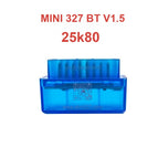 Mini ELM327 V1.5 Bluetooth with 25K80 OBD2 Scanner ELM 327 BT 4.0  Code Reader CAN Chip IOS/Android/PC Car Diagnostic Tools