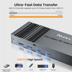 Taohome 2x2 HDMI DP KVM switch 4K 144Hz Dual Monitor Extended Display 8K USB KVM Switcher 2 in 2 out for 2 Computers 2 Monitors