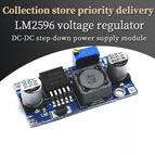 LM2596S DC-DC step-down power supply module 3A adjustable step-down module LM2596 voltage regulator 24V 12V 5V 3V