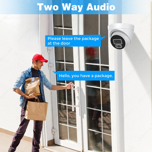 Tuya 6MP HD IP Camera POE Outdoor H.265 Surveillance Dome CCTV Camera Motion Detection Color Night Vision Security protection