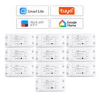 DIY Smart Wireless Remote Switch Smart Home Automation Remote Control Switch Relay Smart Life/Tuya eWelink for Alexa Google Home