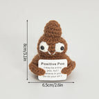 Positive Potato Ornament Desk Accessories Offices Accessories Desktop Decoration Crochet Fruits Vegetables Christmas Gift