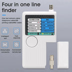 Professional Multi Function Network Cable Tester, RJ45, RJ11, USB, BNC, LAN Cable, Cat5, Cat6, Wire Tester, DIY, 4 in 1