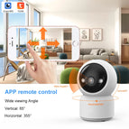 2MP 1080P Tuya APP Full Color Wireless PTZ IP Dome AI Humanoid Detection Home Security Intercom CCTV Baby Monitor