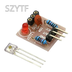 5V Laser Receiver Sensor Detection Module Non-Modulator Tube for Arduino