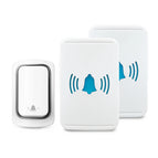 Sixwgh Tuya WiFi Outdoor Wireless Self Generating Doorbell 433MHz Waterproof Doorbell 38 Smart Life Ringtones