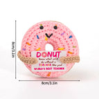 Crochet Positive Potato Desk Accessories Crochet Dolls Funny Gifts Office Interior Home Decor Christmas New Year Gifts